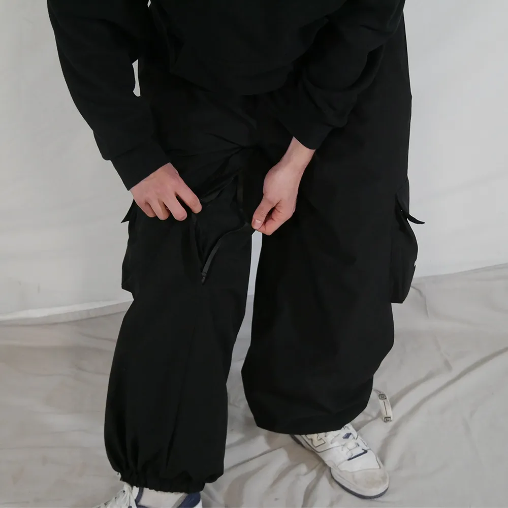 baggy snowpant leg vent