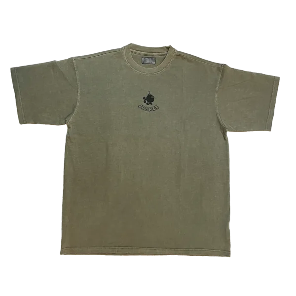 bomb surfing t shirt, heavyweight material